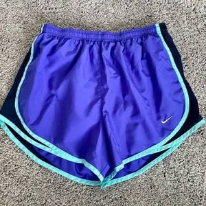 Purple/Blue Nike Tempo Running Shorts